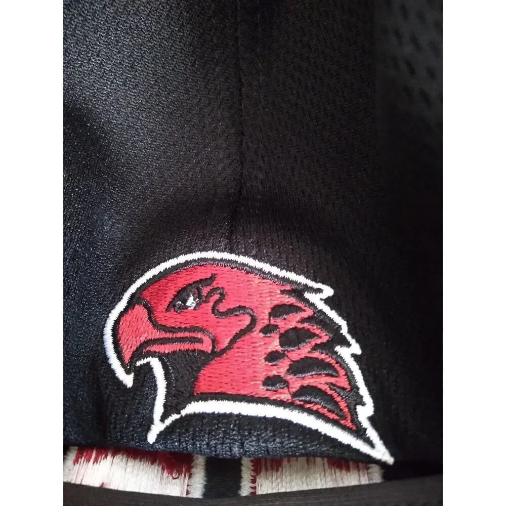 Richardson Red Black Dryve PTS 40 Marist Redhawk Embroidered Flex Fit Hat L XL